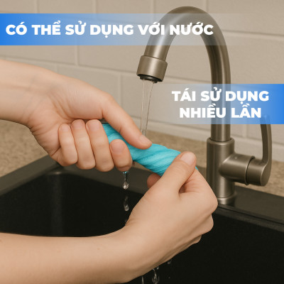 Khăn lau bếp ENJOY for house, vải không dệt, dùng một lần, mềm mịn, dễ hút nước, độ đàn hồi tốt, khó rách