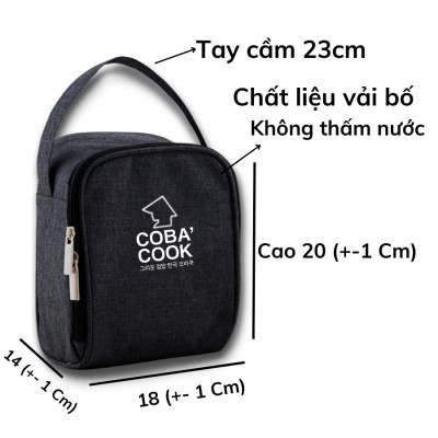 Bộ 2 hộp đựng cơm thức ăn ,trữ thực phẩm thủy tinh chịu nhiệt COBA