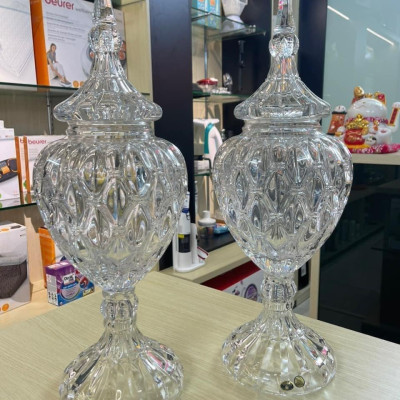 Âu pha lê nắp cao Bohemia Hàng chính hãng