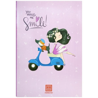 Combo 5 Vở South Star Dreaming Bear - 4 Ly Ngang 200 Trang ĐL 70g/m2 - Hồng Hà 0749 (Mẫu Màu Giao Ngẫu Nhiên)