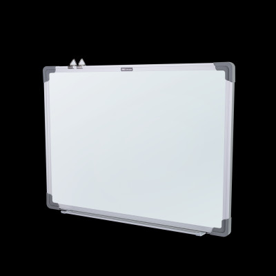 Bảng Từ Trắng Viết Bút Lông Deli - Bảng Mica Hít Nam Châm Nhiều Kích Cỡ - Có Khay Đựng - Phù Hợp Học Sinh Văn Phòng - EV450 / EV600 / EV900