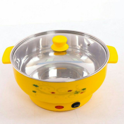 Nồi Lẩu Điện 26cm Siêu To Phù Hợp Cho 4 Người Ăn Giao Màu Ngẫu Nhiên
