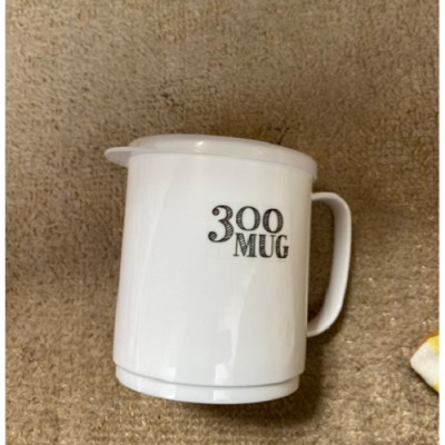 Cốc nhựa nắp mềm Nakaya 300ml R/B/W (Xanh/Đỏ/Trắng) hàng nội địa Nhật Bản (Made in Japan) #K-519