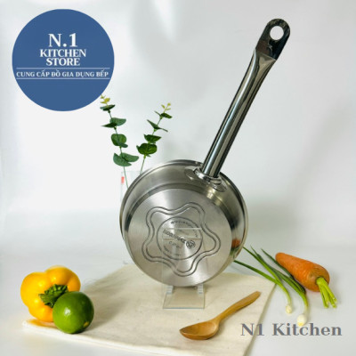 Chảo sâu inox cao cấp Korkmaz Proline 20cm - A1175 - Hàng chính hãng