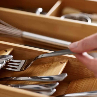 Khay đựng đũa thìa Joseph Joseph 85170 bằng tre Hàng Chính Hãng