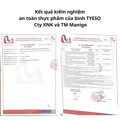 Cốc ly giữ nhiệt TYESO TS-8848A 600ml  bằng thép không gỉ 304  Chống tràn & Giữ nhiệt 12 tiếng