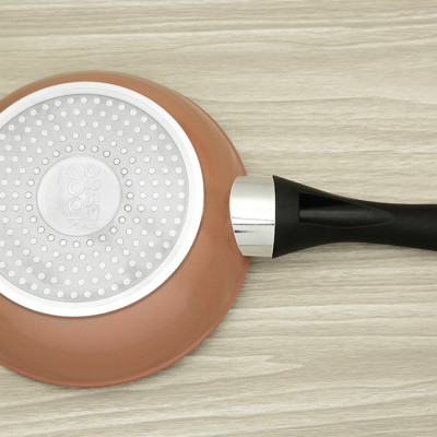 Chảo vân đá chống dính đáy từ 26 cm Greencook GCP221-26IH - Hàng Chính Hãng