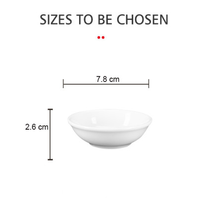 Combo 10 đĩa hến đựng gia vị sứ Long Phương