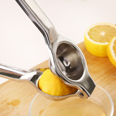 Dụng Cụ Vắt Chanh Bằng Inox Cao Cấp - Không Gỉ - Nhỏ Gọn - Tiện Dụng (Màu Bạc) 