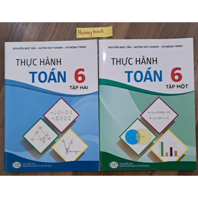 Sách - Combo Thực hành Toán 6 - tập 1 + 2 (KP)