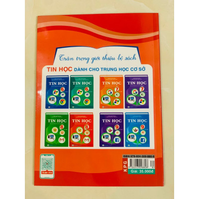 Sách - Combo Tin học Lớp 8 - Tập 1 + 2 (KP)