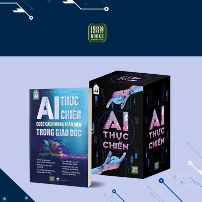 Sách - Combo 6 cuốn: AI 5.0 + AI trong công việc + DeepSeek - ChatGPT (thực chiến) + NVIDIA Cỗ máy tư duy + AI Giáo Dục