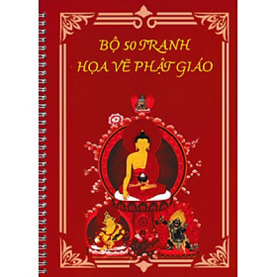 Bộ 50 Tranh Họa Vẽ Phật Giáo (DP)