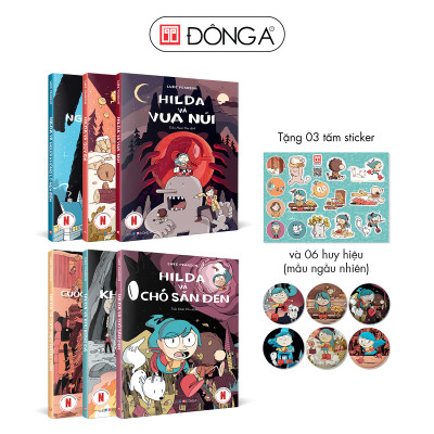 Combo 6 cuốn Hilda