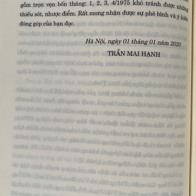 Biên Bản Chiến Tranh 1-2-3-4.75 ( Xuất bản lần thứ sáu )