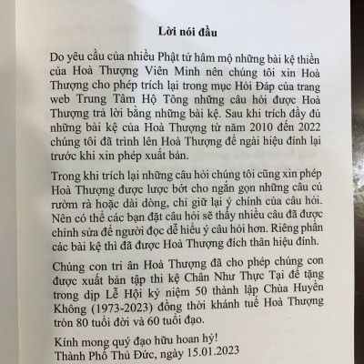Chân Như Thực Tại - thầy Viên Minh 
