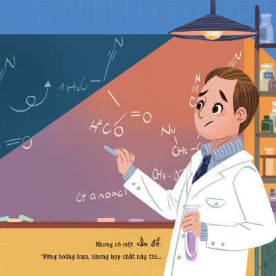 Sách tranh song ngữ Một sai lầm siêu dính (Cho trẻ từ 3-7 tuổi) - ehomebooks