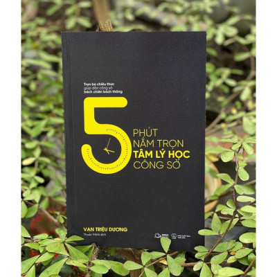 Sách - 5 Phút Nắm Trọn Tâm Lý Học Công Sở - AZbook