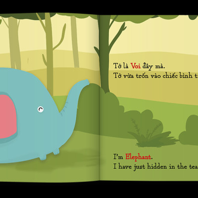 Sách Ehon Song ngữ có file nghe T. Anh - Bộ 4 cuốn Thiên Tài - Kích hoạt trí thông minh sáng tạo cho bé từ 2-6 tuổi