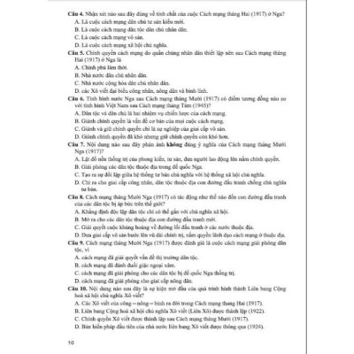 Luyện thi tốt nghiệp THPT theo hướng đánh giá năng lực môn lịch sử theo chương trình GDPTM áp dụng từ kì thi 2025