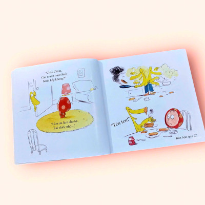 Sách cho bé - Bừa Bộn Quá Đi! - Vịt và Chấm - Sách tranh - Dành cho trẻ 3+