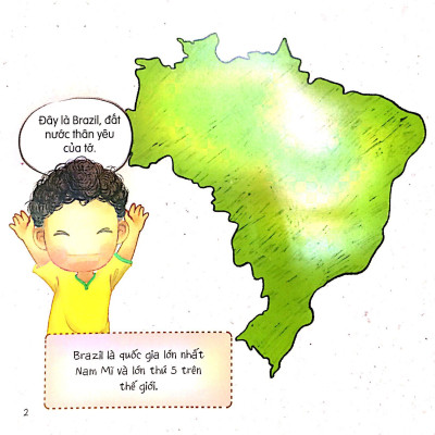 Vòng Quanh Thế Giới: Brazil (Tái Bản 2019)