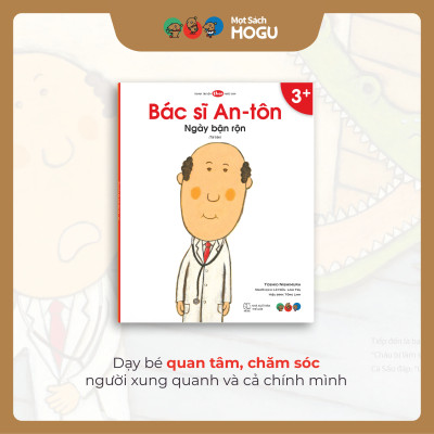 Truyện Ehon bé 3-4-5 tuổi - Bác sĩ An-tôn - Ngày bận rộn