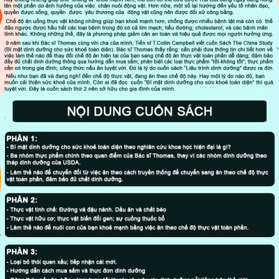 Combo sách: Ăn lành sống mạnh Trái đất thêm xanh + Toàn cảnh dinh dưỡng thức tỉnh và hành động + Liệu Trình Dinh Dưỡng Tối Ưu - Phương Pháp Đơn Giản Để Giảm Cân & Chữa Bệnh Theo Chế Độ Dinh Dưỡng Thực Vật Toàn Phần