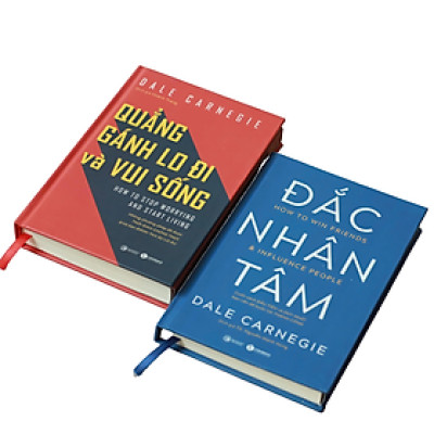 Bộ Sách Kinh Điển Của Dale Carnegie - Ấn bản đặc biệt: Đắc Nhân Tâm & Quẳng gánh lo đi và vui sống