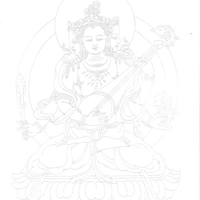 Bộ 50 Tranh Họa Vẽ Phật Giáo (DP)