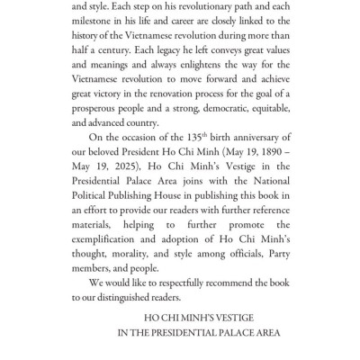 President Ho Chi Minh Biography and Career (Tiếng Anh) - edition 2025