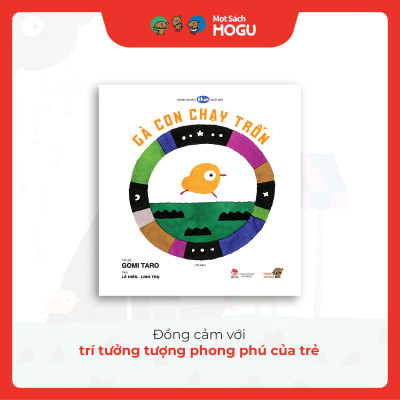 Truyện Ehon bé 1-2-3 - Gà con chạy trốn 