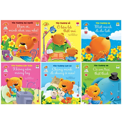 Combo - Bé học cách yêu thương - Yêu thương mọi người 6T