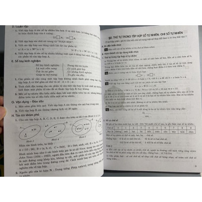 Sách - Combo Em học Toán 6 ( tập 1 + tập 2)