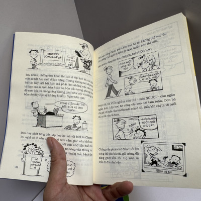 (bộ 3 cuốn truyện tranh nằm trong danh sách bán chạy nhất của New York Times) BIG NATE - HG Books