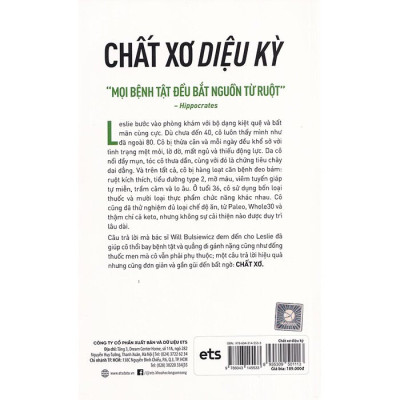 Chất Xơ Diệu Kỳ - Will Bulsiewicz - Hoàng Lan dịch - (bìa mềm)