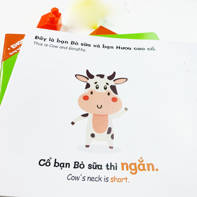 Sách - Combo 8 cuốn Ehon Toán Học Đầu Đời Cùng Con Học Toán - Song Ngữ Việt Anh  Cho Bé 0-3 Tuổi