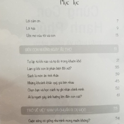 CÙNG CON HẠNH PHÚC THẤU HIỂU VÀ ĐỒNG HÀNH