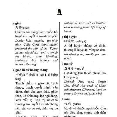 Sách - Từ Điển Đông Y Hán-Việt-Anh - Bìa Cứng (Tái Bản 2024)