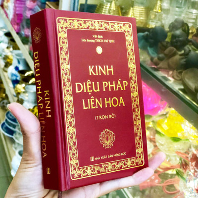 Kinh Diệu Pháp Liên Hoa - Bìa Cứng ( Khổ Nhỏ )
