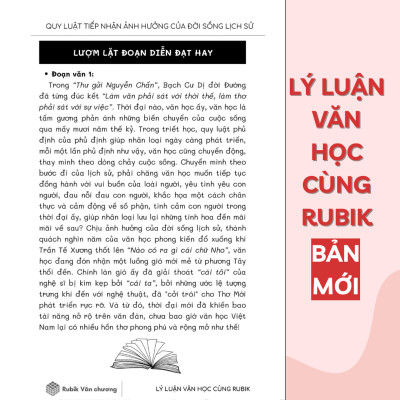 Combo 2 sách: Lý luận văn học cùng Rubik (Tập 1 + Tập 2) - Rubik Văn Chương
