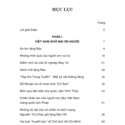 Mỗi kỉ vật một câu chuyện - bản in 2024