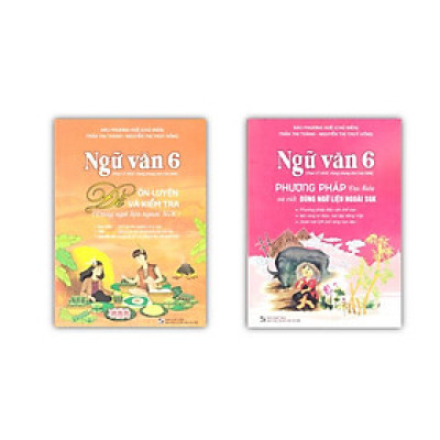 Sách - Combo 2 cuốn Ngữ Văn 6 - Đề ôn luyện và kiểm tra + Phương pháp đọc hiểu và viết ( dùng ngữ liệu ngoài sgk )