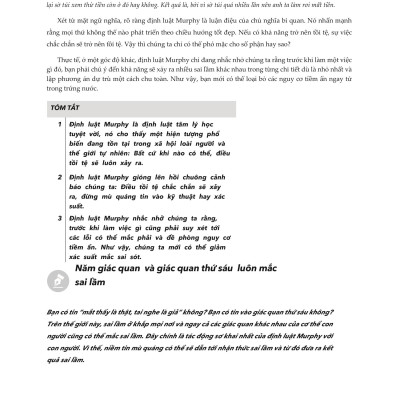 Định Luật Murphy - Mọi Bí Mật Tâm Lý Thao Túng Cuộc Đời Bạn
