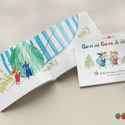 Sách cho bé từ 3 tuổi - Phát triển quan sát Gư-ri và Gư-ra đi dã ngoại (Truyện tranh Ehon Nhật Bản)