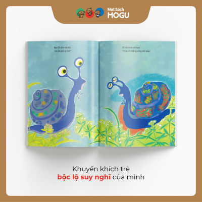 Truyện Ehon bé 3-4-5 tuổi - Nỗi buồn ốc sên