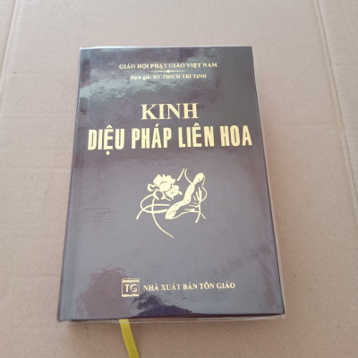 Kinh Diệu Pháp Liên Hoa (Bìa Da)