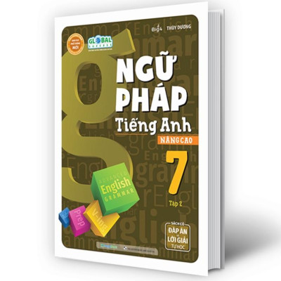Sách - Combo Ngữ pháp tiếng Anh nâng cao Lớp 7 - Tập 1 + 2 (MG)