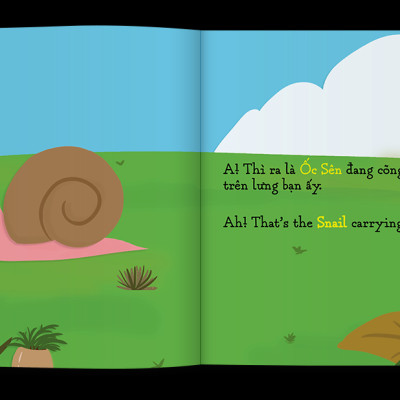 Sách Ehon Song ngữ có file nghe T. Anh - Bộ 4 cuốn Thiên Tài - Kích hoạt trí thông minh sáng tạo cho bé từ 2-6 tuổi