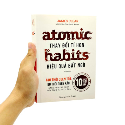 Atomic Habits - Thay Đổi Tí Hon Hiệu Quả Bất Ngờ (Tái Bản 2023)